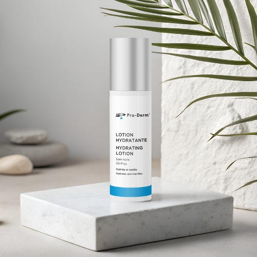 L’hydratation sans compromis.
La Lotion Hydratante Sans Huile offre une hydratation optimale sans fi