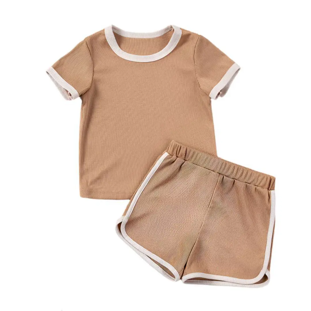 Luckeladybug Llc Baby Short Sleeve T-Shirt And Shorts Set https://luckeladybug.com/products/baby-sho