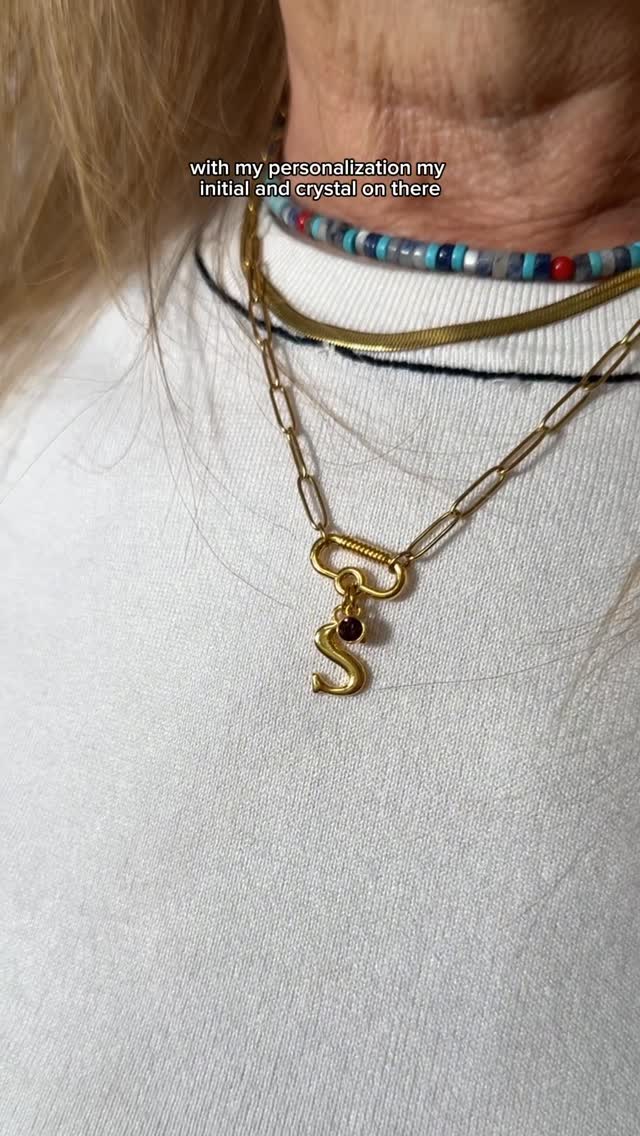Our founder Sandy shares her jewellery look of the day featuring plenty of our personalised pieces �