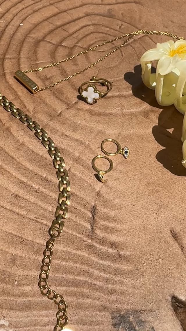 Waterproof and sweat proof jewellery  all summer long ☀️ 

#waterproofjewelry #waterproofjewellery #