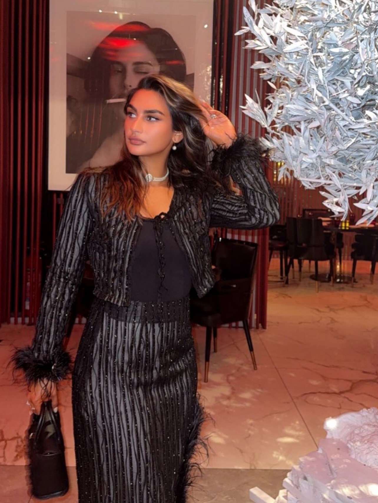 @thedivadee ❤️‍🔥✨
Looks absolutely stunning in our Tequilla hot feather separates @appapopstyle🚀