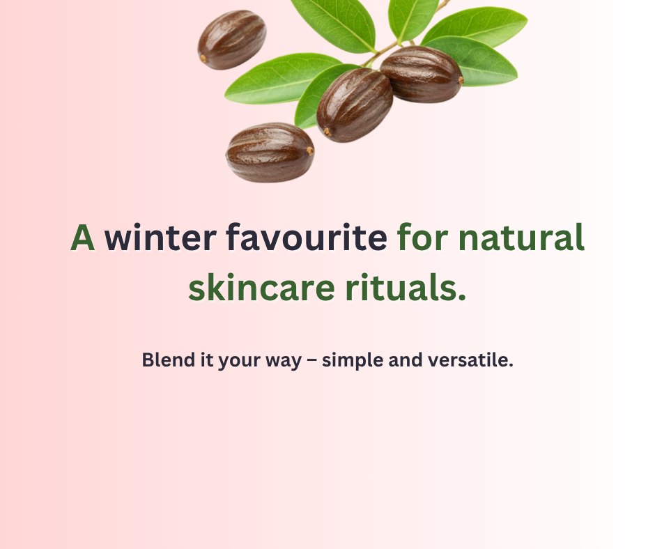 ✨ Golden, lightweight and oh-so-versatile – meet Jojoba Oil, your new winter staple.
Ideal for blen