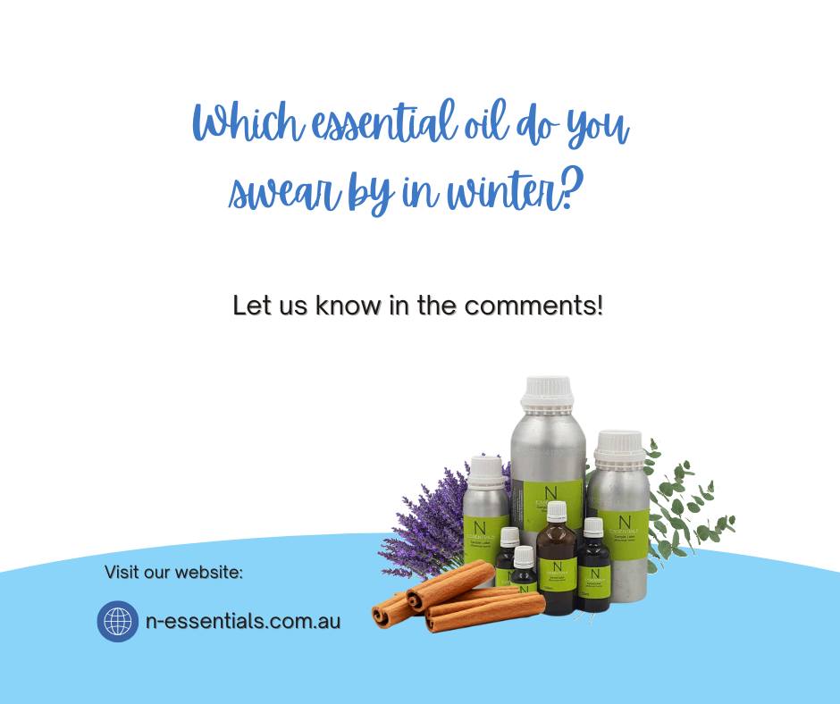 Winter in Australia means chilly mornings and cosy nights! Did you know that certain essential oils 