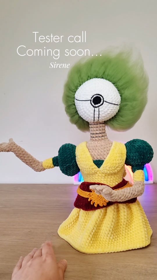 Présentation vidéo de Sirène de Clair Obscur : Expedition 33 en crochet !

• Elle mesure + de 40 cm 