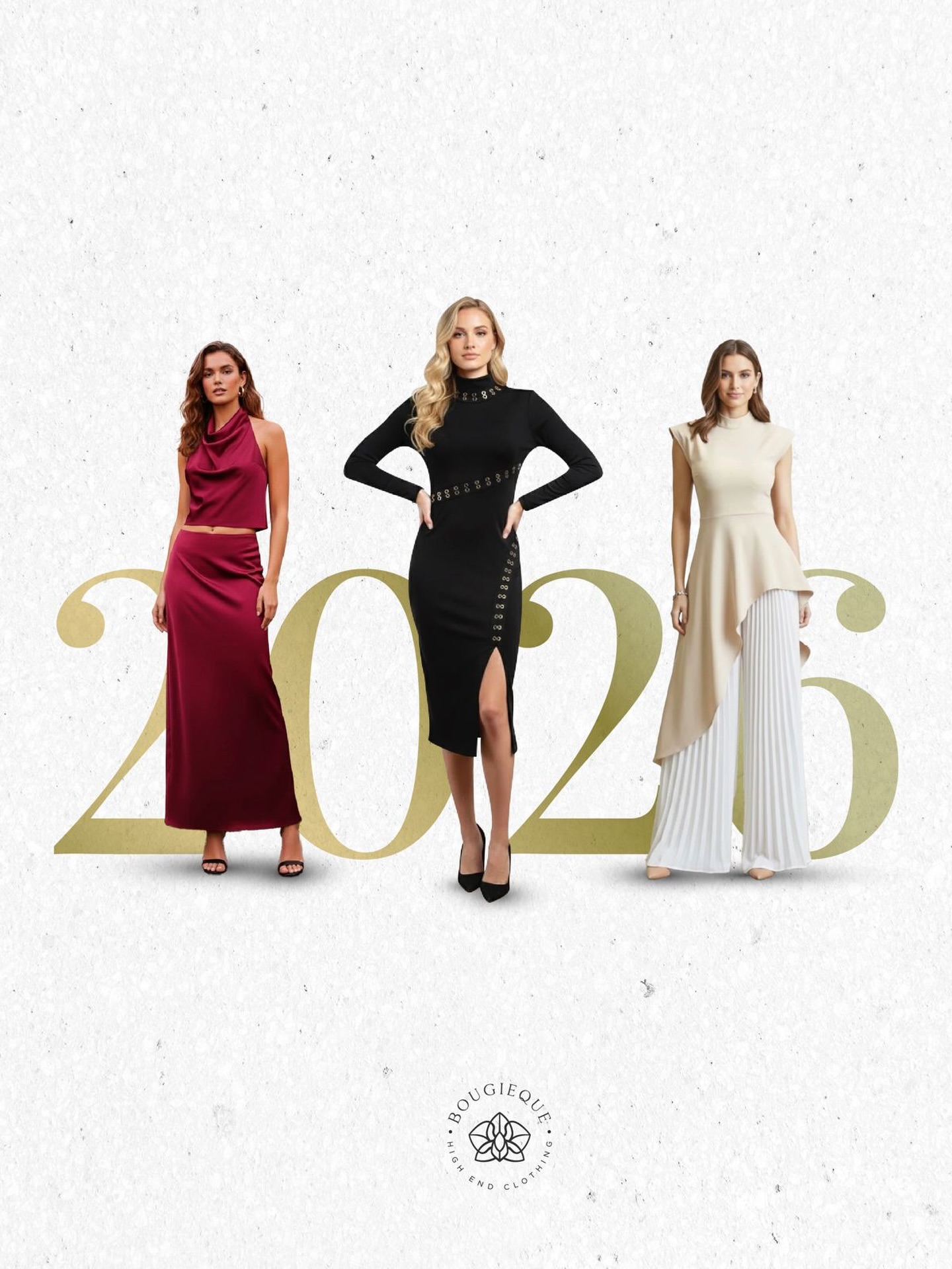 New year. New looks.
Find your perfect 2026 outfit today.