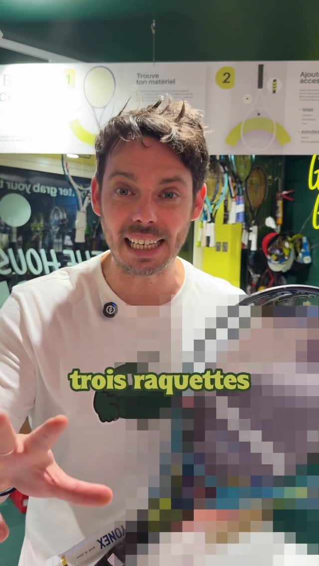 Voici les 3 modèles de raquettes en cette rentrée 2025 👇

Yohann te présente les 3 modèles phares d