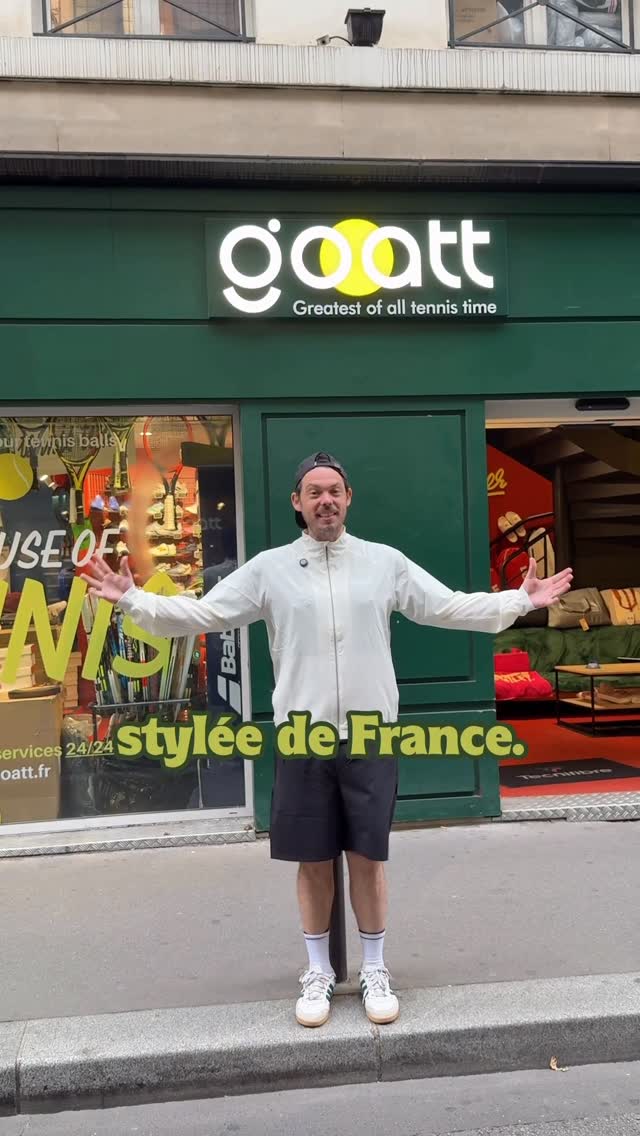 C’est la boutique de tennis la plus stylée de Paris 👇

100m2 dédié au tennis avec tous les modèles 