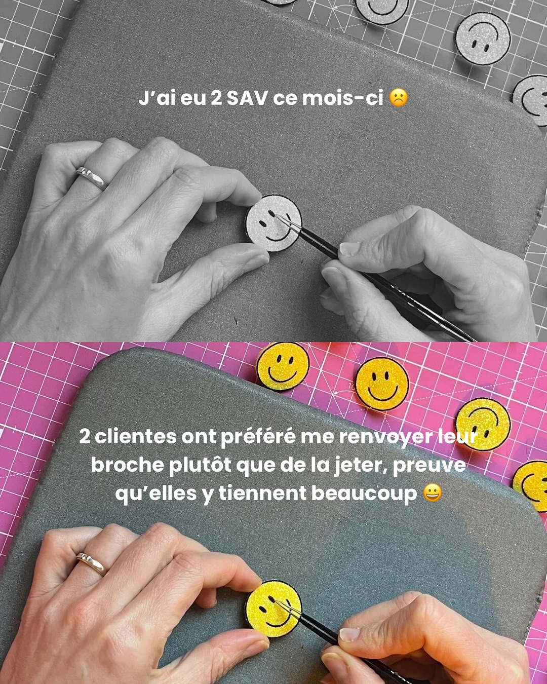 Tout est une question de mindset 💕 
La même situation, deux façons de la regarder 🌈
Tu choisis de 
