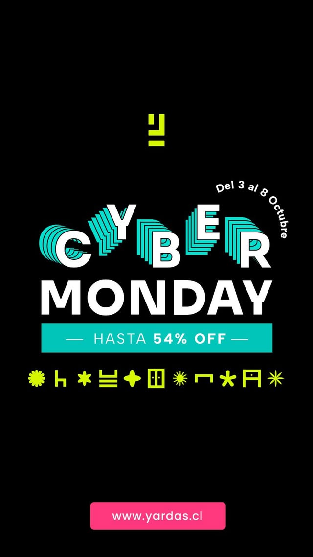 💣🔥 YA ESTÁ AQUÍ ¡El Cyber de Yardas ya llegó! 💣🔥
Hasta 54% de descuento en muebles que combinan 