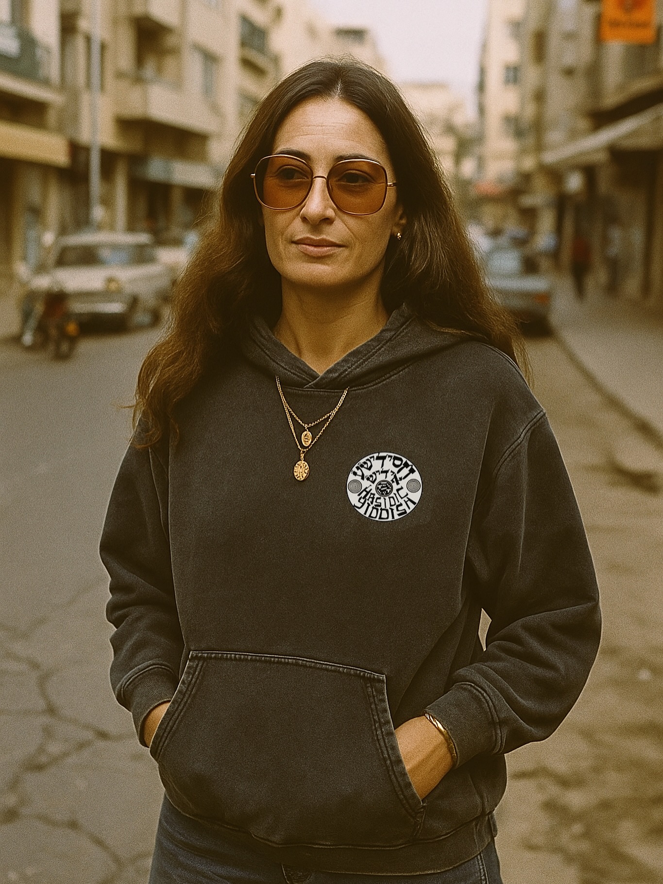 Meshugaaaaa new hoodie. Hasidic Yiddish! Premium fit, premium feel, premium shmatte, peak judaism.