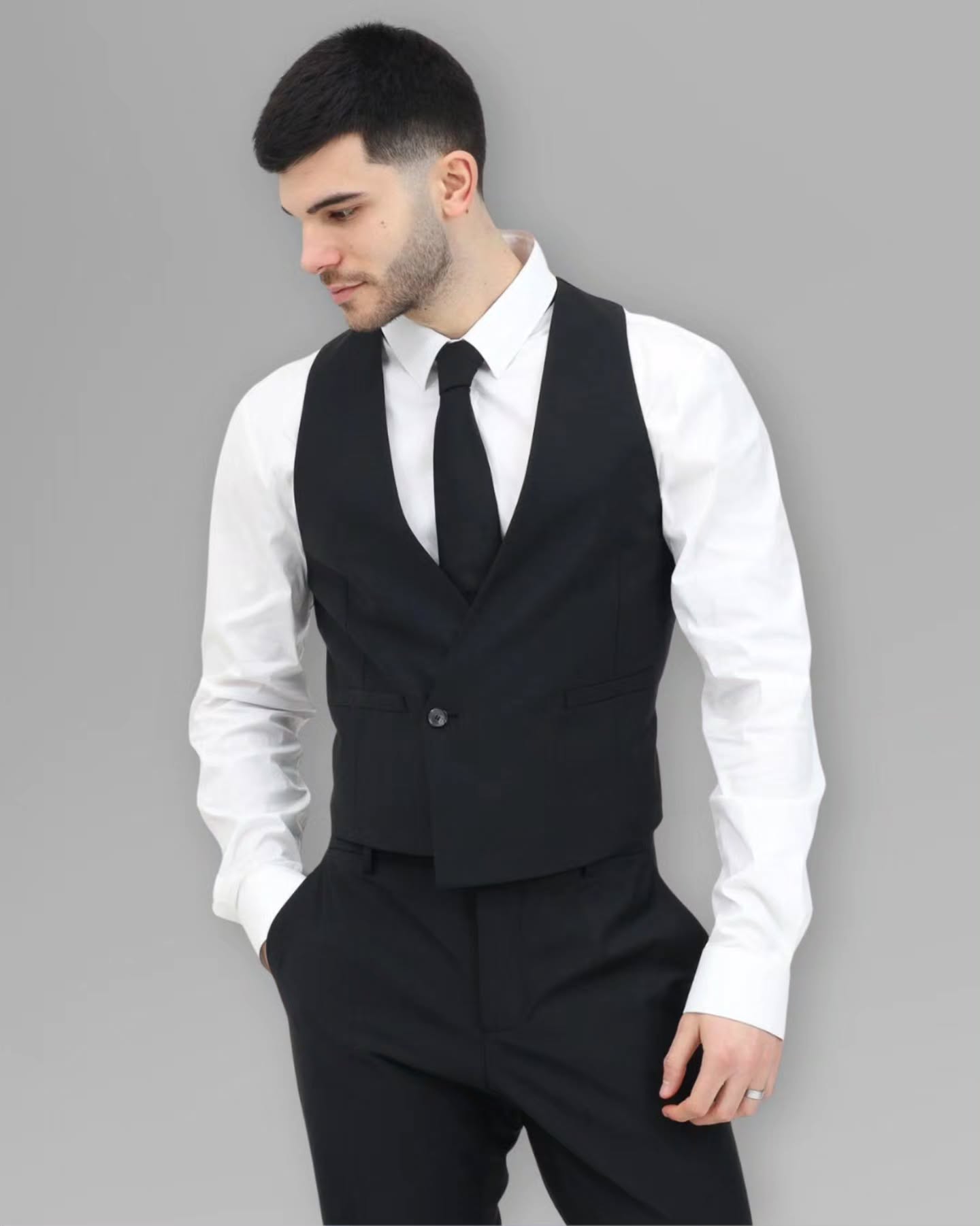 #PatriziaPepeMen | Men's vests are a timeless piece of clothing that instantly add an elegant touch 