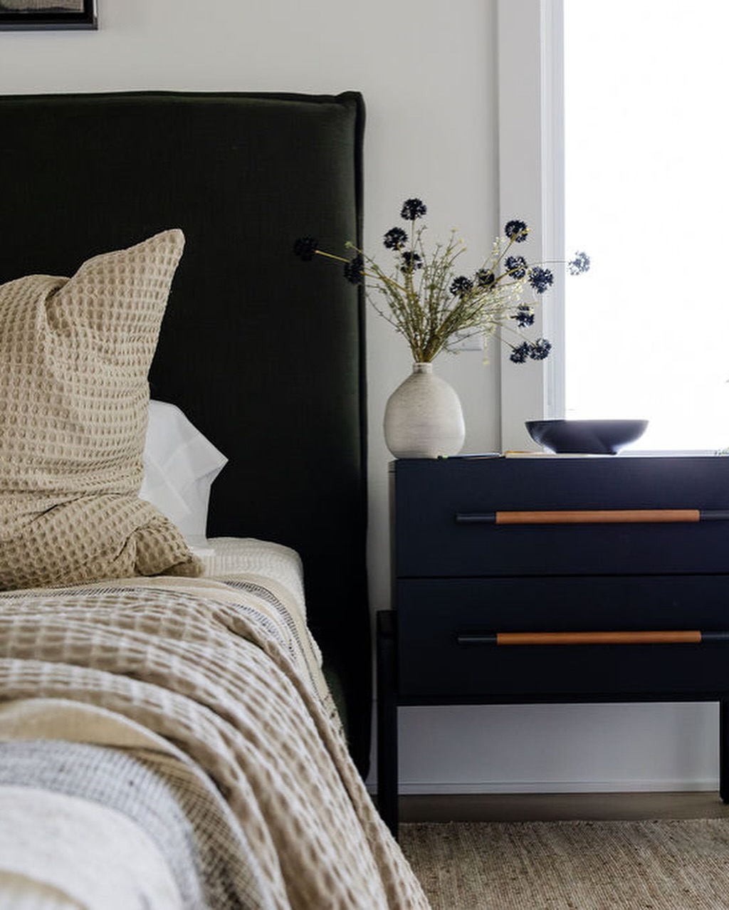My go to bedding advice is use all the weighted blankets, furry blankets, duvets you want — just top