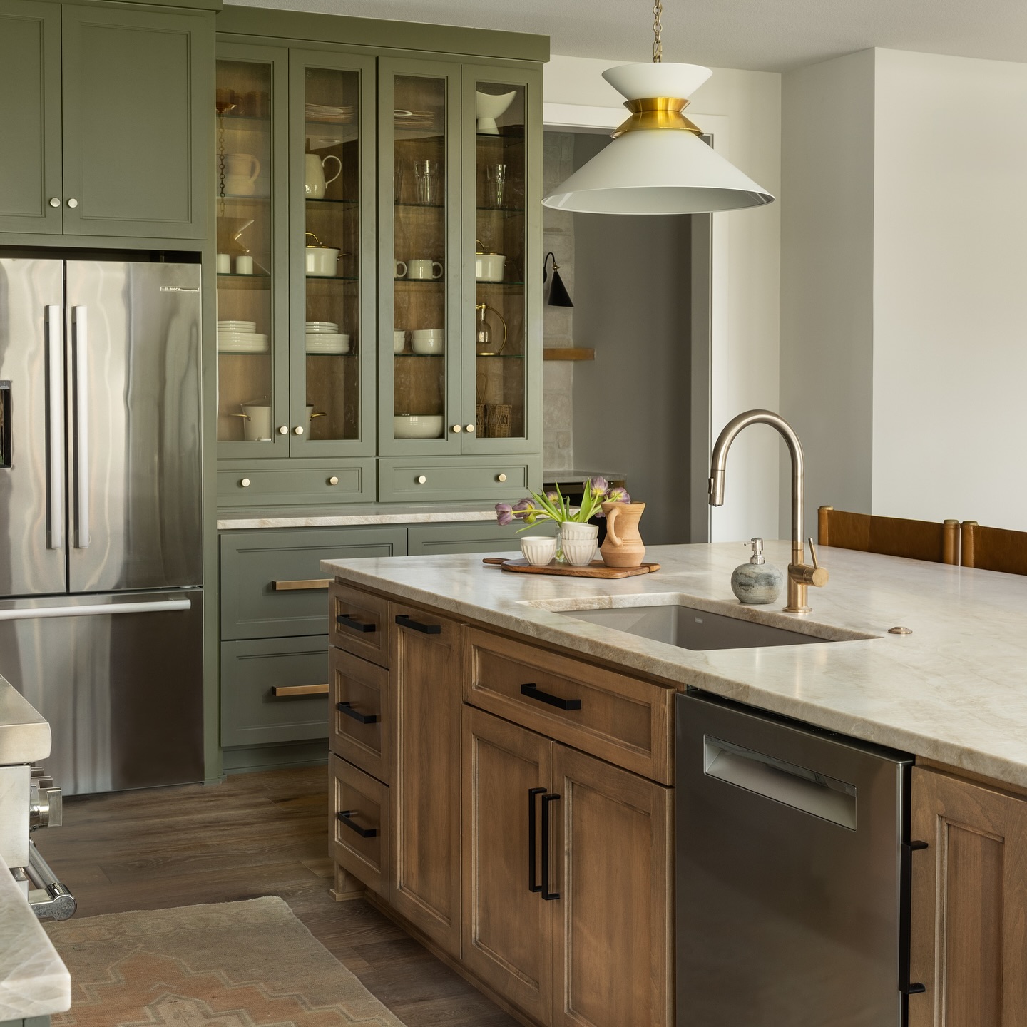 Kitchen views 🌱\nbickimer_homes dpmuller