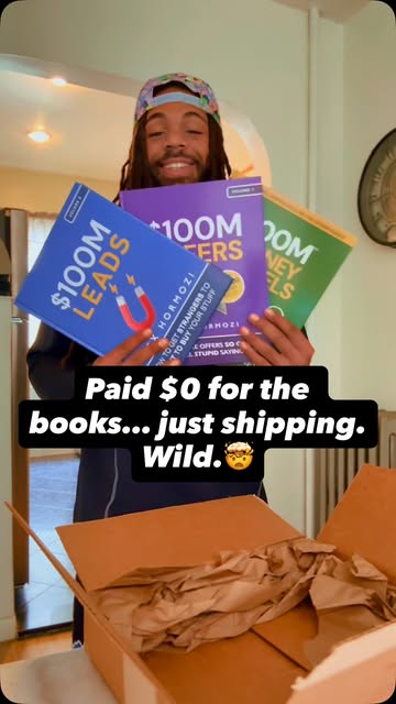 INVEST IN YOURSELF AND REMAIN A STUDENT ‼️\n\nhormozi put out his his entire $100 Million Dollar ser