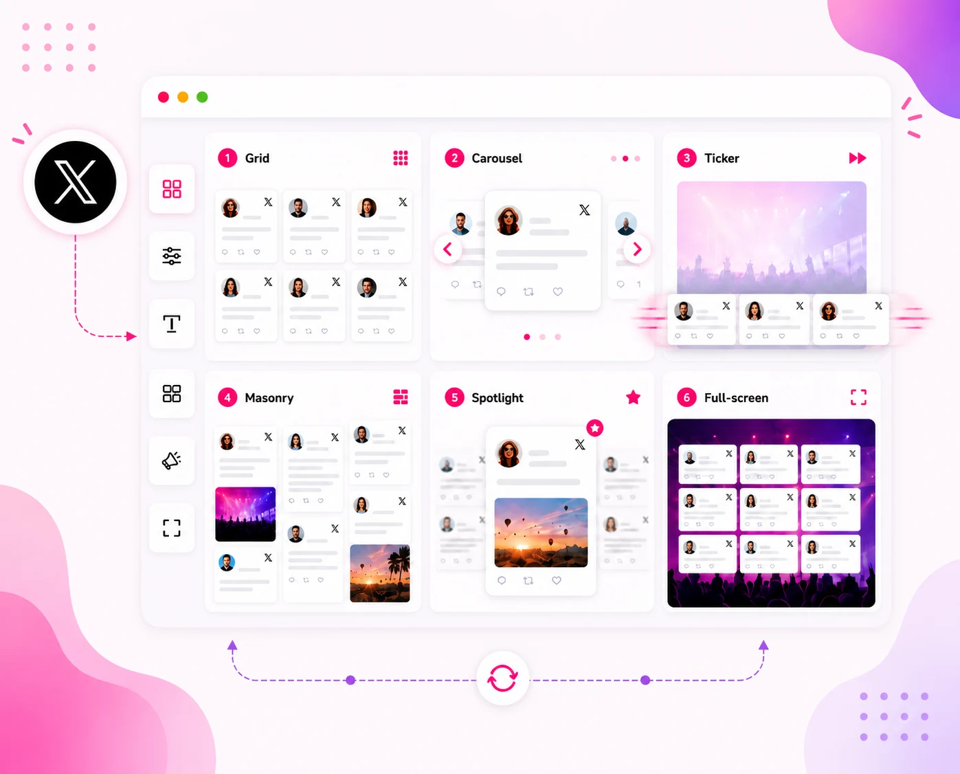 Customizable Feed Layouts
