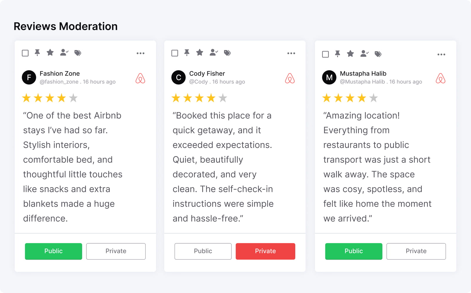 Intégrer le widget Airbnb