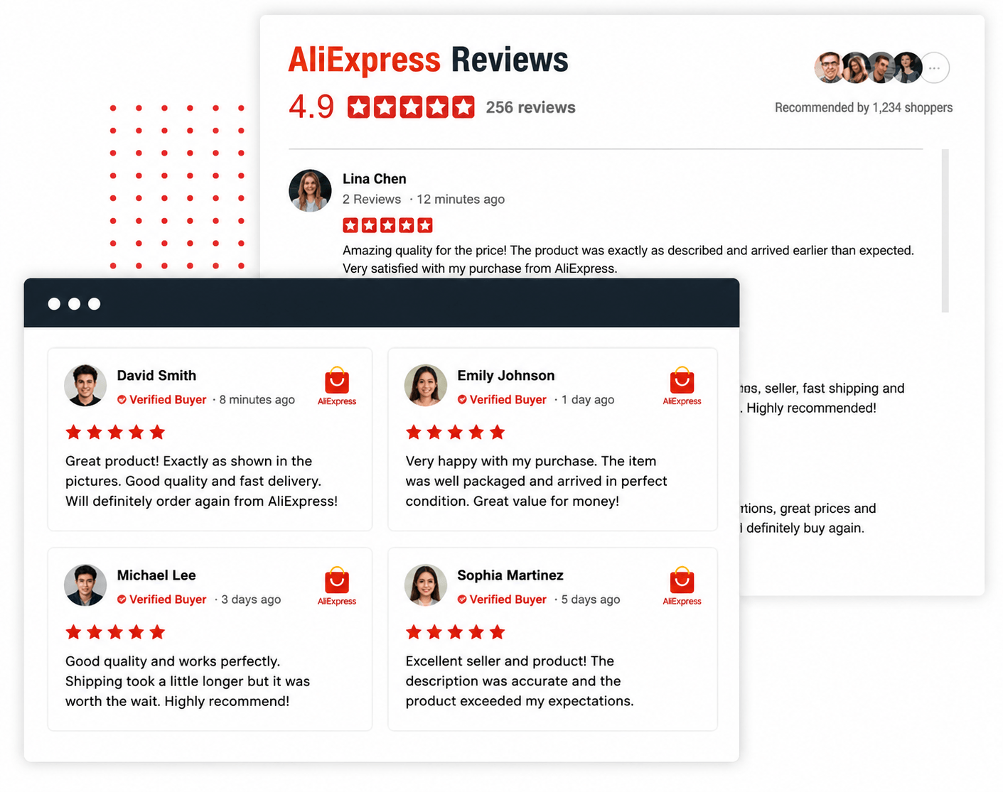 embed aliexpress reviews
