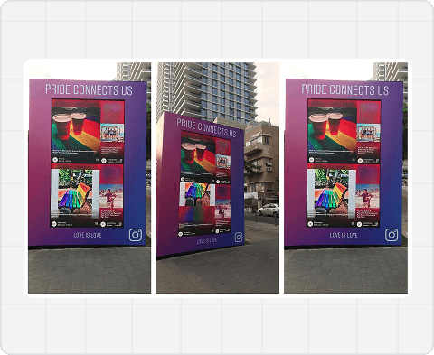 Pride Social Wall  Case Study
