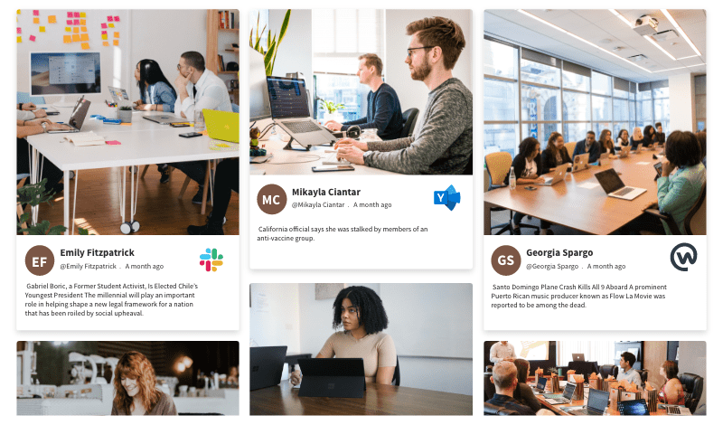 Social Media Digital SIgnage