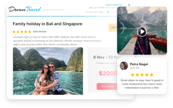 plateforme ugc pour les marques hôtelières
