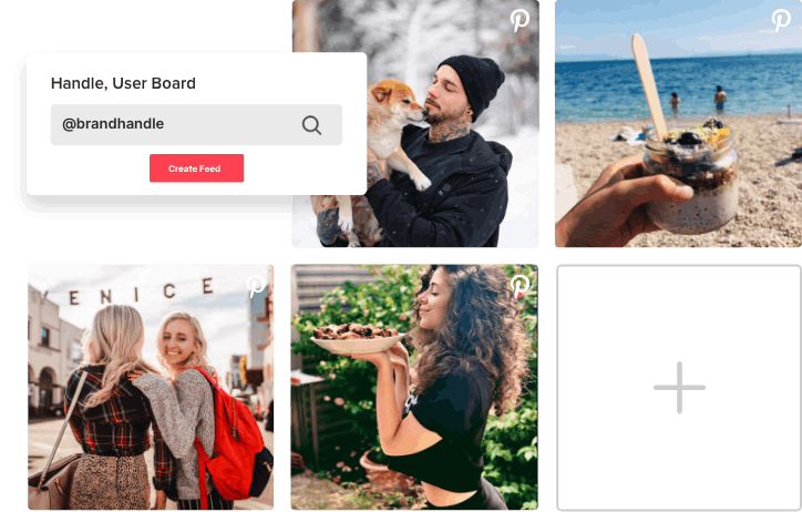 Verzamel UGC van Pinterest