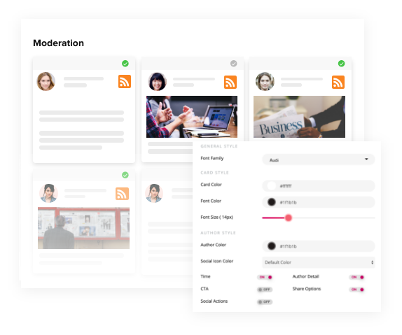 RSS-widgetwebsite