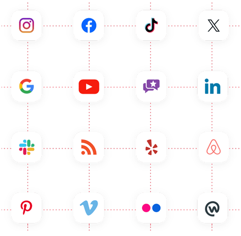 sociale media-aggregator