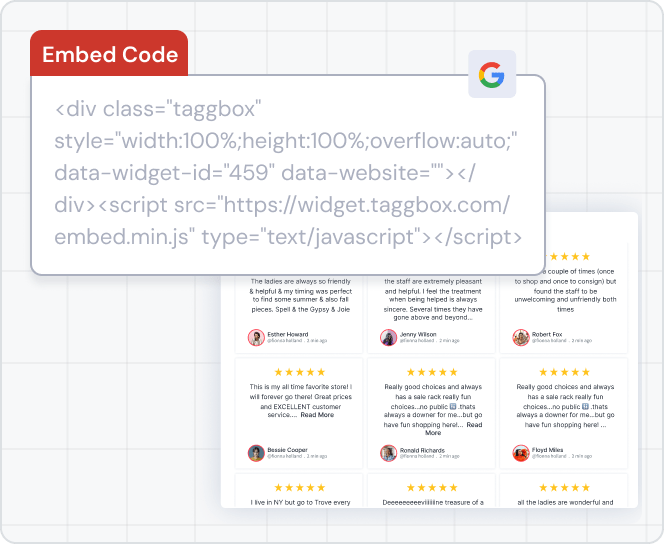 Google Reviews Embed Code Generator Case Study