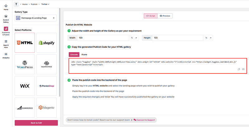 Publish