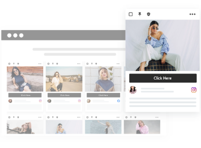 social feed widget