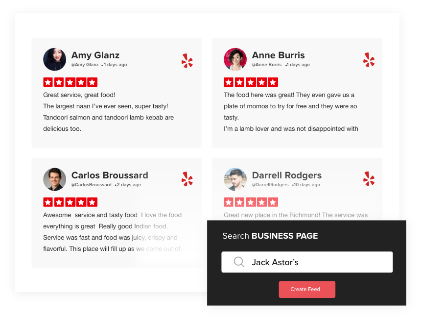 Collect Yelp Reviews
