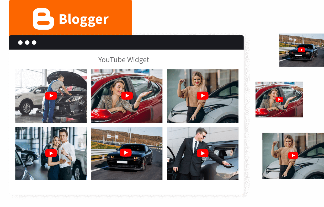 YouTube Widget Blogger